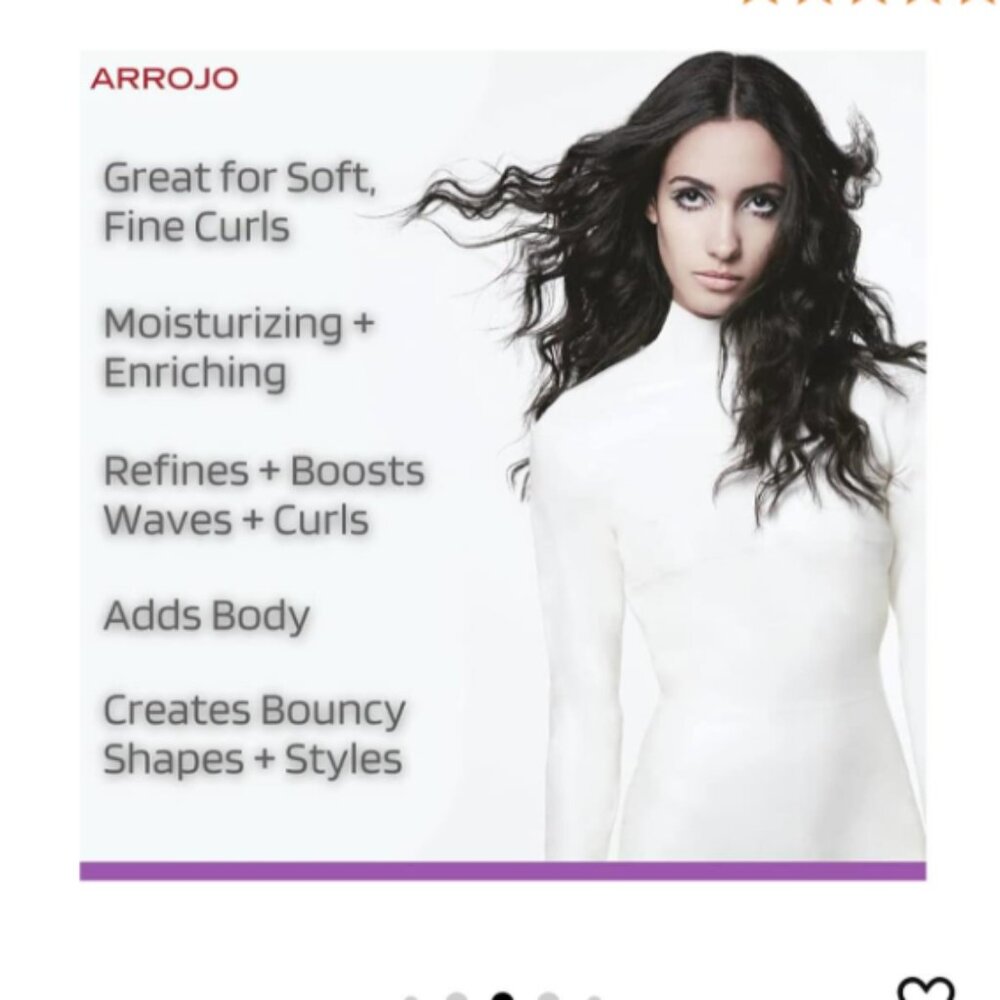 ARROJO Curl Enhancer - Curly Hair Gel for Soft, Fine Curls Brand New - Picture 3 of 5